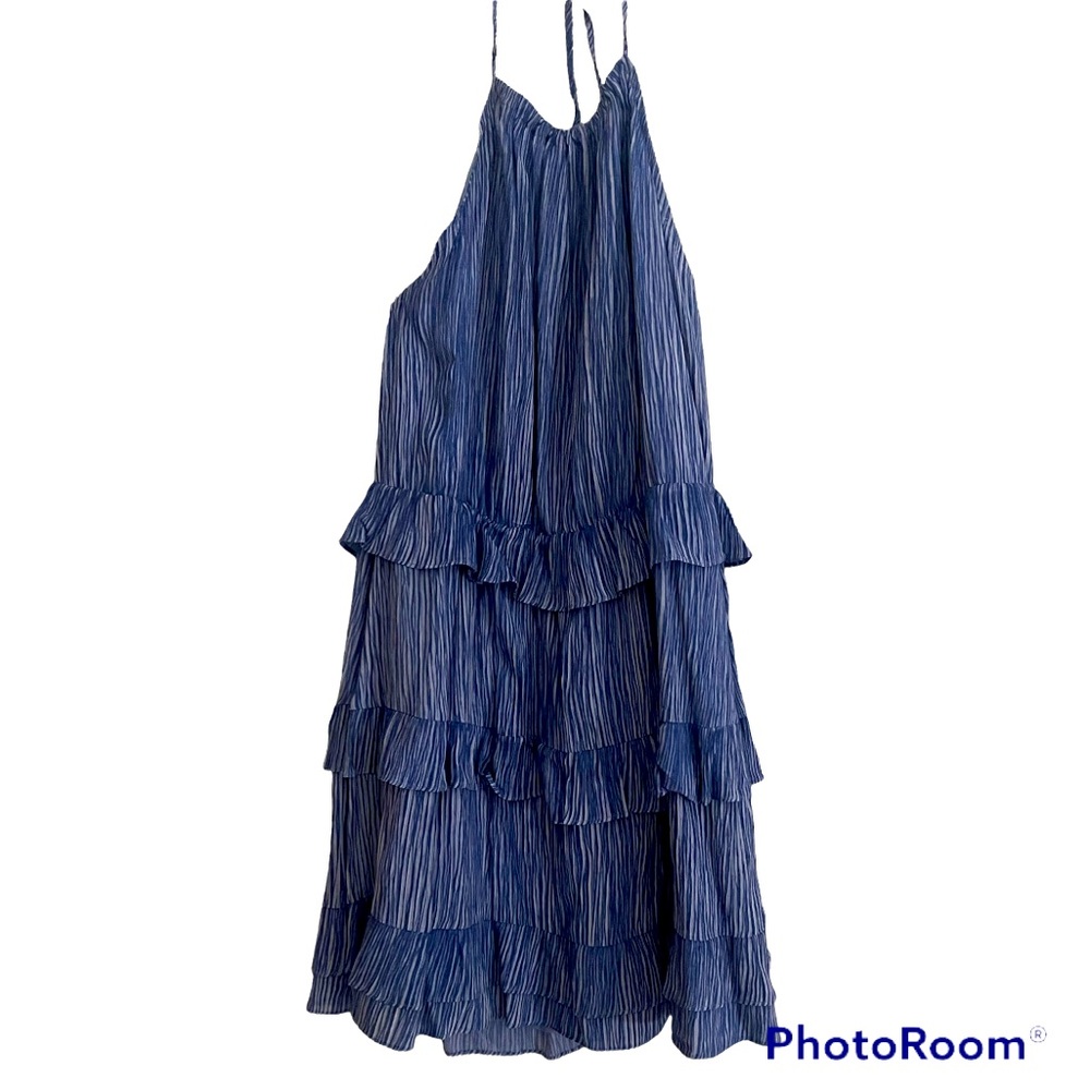 LuLu’s Blue Halter DRess